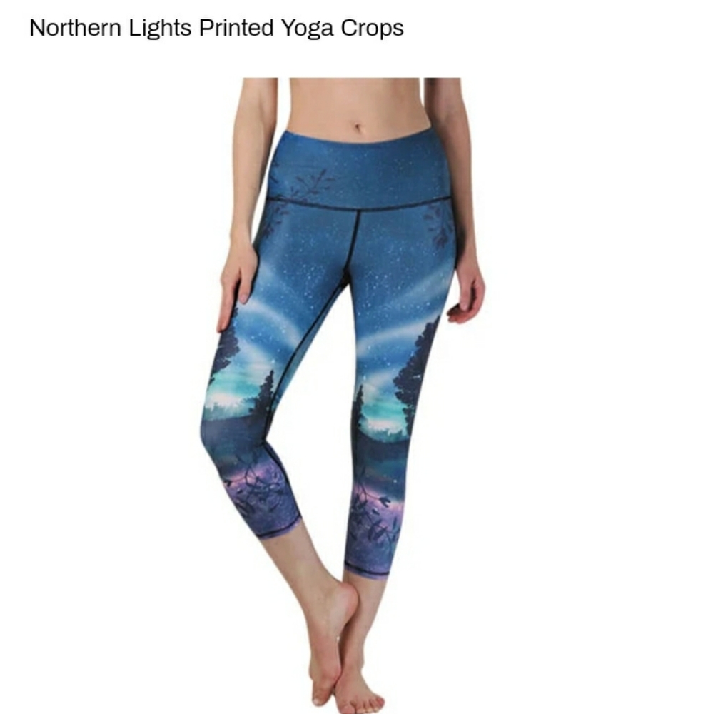 Yoga Democracy Northern Lights Crops